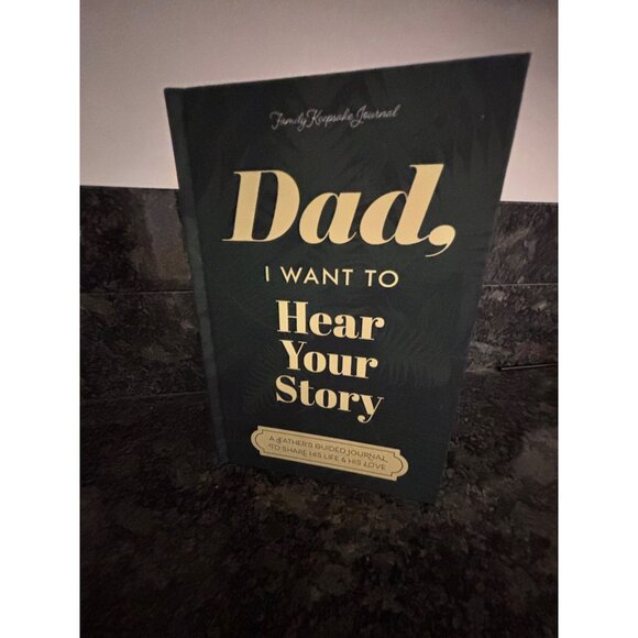 Dad I Want To Hear Your Story Guided Journal Book For Fathers Grandfathers - Picture 6 of 14